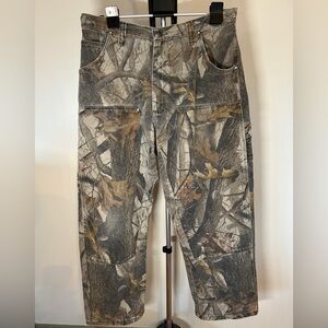 Vintage Wrangler Double Knee RealTree Camo Pants 40x30